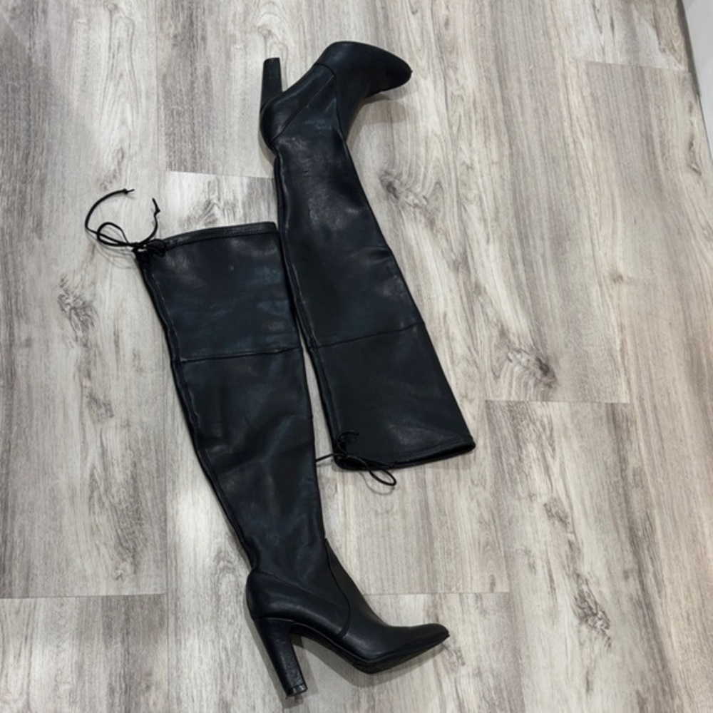 Unisa Black Over-the-Knee Boots 8